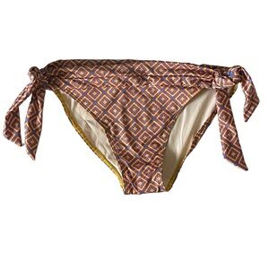 NEW KORAL by Ilana Kugel Bikini swim bottoms, size LARGE, side ties
